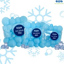 코멕스 아이스탱크 버블팩/아이스팩 쿨팩 아이스박스, 420ml(237594)