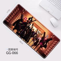 전산용키보드 애니메이션 해적왕 극 큰마우스패드 옆 고정 맟춤제작 주문제작 깔다 PC 테이블패드 큰사이즈 1765875584, GG-066(90*40cm)