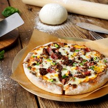 밥먹는사람들 떠먹는피자 수제 화덕 피자 토핑재료 피자밀키트 페페로니 한입피자 아이 간식, 바베큐불고기피자