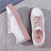 요즘 2color 여성 캐주얼 여성키 단화 유행하는 여자 운동화 스니커즈 키높이 신발