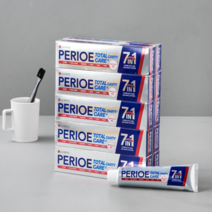 [AMISO] 베이킹소다 함유 7가지 기능을 한번에 치약 페리오 캐비티 케어알파치약 7in1 180g x 10, 10개