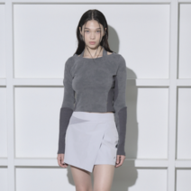 샐러드볼즈 PIGMENT LAYERED LONG SLEEVE WASHING