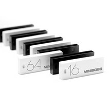 [테라토닉] USB 메모리 MINIBOSS stick 블랙&화이트 / 인쇄, 테라토닉 MINIBOSS stick 16GB 화이트