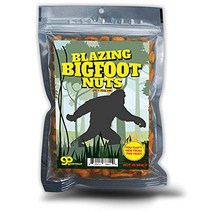 Blazing Bigfoot Nuts Spicy Trail Mix - Funny Sasquatch Design - Spicy Snacks for Men and Women - Pre, 1