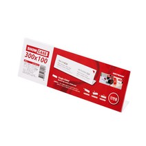 단면쇼케이스 300x100mm POP꽂이 메뉴꽂이 7746