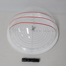 사이언쌤 남중고도에 따른 낮 그림자의 길이 비교 실험기 과학 실험 교구 A형 지름 160mm