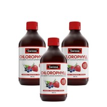 스위스 클로로필 믹스드 베리 500ml Swisse Chlorophyll Mixed Berry, 3팩