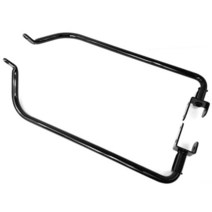 검은색 새들백 지지 키트 브래킷 마운트 할리데이비슨 투어링 일렉트라 스트리트 글라이드 로드 킹 울트라 클래식 CVO 2014-2022 ref HD 90200981에 적합