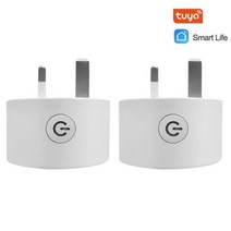와이파이 스마트 홈 오토메이션유럽영국미국, Tuya 영국 플러그 2개, 중국