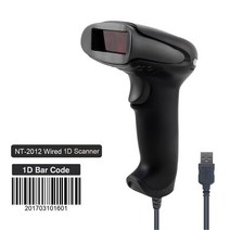 바코드스캐너 블루투스 2D 포켓 무선 QR 데이터 매트릭스 PDF417 안드로이드 윈도우, 5.NT-2012 Wired 1D
