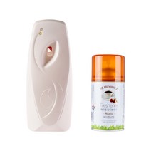 (당일발송) 화장실 방향제 자동 분사기 타이머 자동분사 사무실 업소용, 180ml, 1개, 헤이즐넛