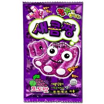 친구가 좋아하는 새콤짱 포도맛 젤리 42g, 2개