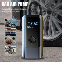 공기 압축기 에어 컴프레셔 Portable Car Air Pump 12V, B Wired
