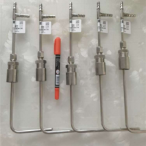 L형 피토관 센서 풍속 측정기 파이프 라인 유속 기류 풍속계, D 8mmx800mm