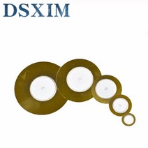 피에조 요소 버저 사운더 센서 트리거 드럼 디스크 10개 구리 스피커 12MM 20MM 27MM 35MM 50MM 압전, [04] 10개 세트 27MM