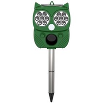 야외 동물 퇴치기 초음파 야생동물 태양열 PIR 모션 조류 고양이 개 정원용 2 1, 3.1Pcs Updated