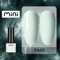 폴리쉬네일젤 Rosalind 투명 반영구 젤 폴리시 세트 UV 네일 에그 하이브리드 바니시 색상 베이스 포함 7ml, [81] FXA-FA65