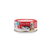 캐츠랑 고메디쉬 참치&연어 간식캔, 24개, 참치 + 연어 혼합맛