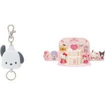 산리오(SANRIO) 한교동 페이스형 릴키홀더 freesize [일본직송], 선택옵션, 포차코 + 카드 캐릭터 믹스 케이크 세트