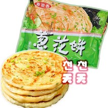 [천천중국식품] 대용량 충유삥 중국상해식 대파미니전 1.2kg 두꺼운 수전병 파전병