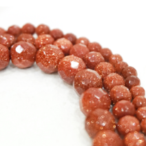 선우몰 사금석 컷팅 원석재료 DIY재료 팔찌만들기 비즈공예 천연원석, 8mm