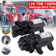 양수기 가정용 수족관 어항 수중 배수 펌프 12V 130psi 6L / Min 전기 워터 펌프 Dc 검정색 소형 고압 다이, 01 Pressure