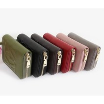 여성 무늬가죽 심플 예쁜 선물 카드지갑 10대 카드집