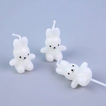 /국내배송/귀여운 토끼초 레터링 케이크 생일 케이크 대량판매 1팩/10팩/24팩(3개입), 24팩