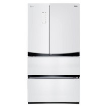 [LG전자/K571TW341] 김치냉장고 스탠드565L/하모니화이트.글래스/김치톡톡.1등급/22년형/4도어/전국.폐가전수거, 구입시 K572TW341 배송(신형 매직스페이스없음)