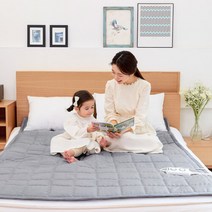 [양면블랭킷 증정(랜덤)] 베베누보 온열매트 전기매트 커버분리형(패밀리) 23FW 모달 일반커버, 23년 온열매트 패밀리 일반/모달/그레이
