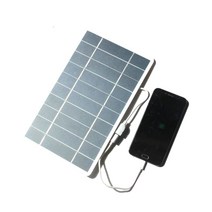 아파트태양광 태양열설치 태양열 집열판 판넬 패널 10W/8W/6W/5W 5V USB 태양 전지 패널 야외 휴대용 미니, 03 8W-white
