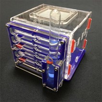개미집 관찰 곤충 키우기 아크릴 앤트하우스 DIY 개미집 수분 먹이 구역 개미 둥지 개미 농장 아크릴 곤, 07 deepblue_01 13.5x10x10cm