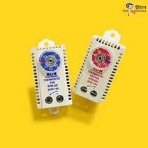 런전자 기계식 히타용 FAN용 미니 자동 온도조절기 RTM-50 RTM-90, RTM-50F(FAN용/-10~50도), 1개