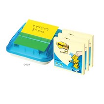 it3M 포스트잇 팝업 디스펜서팩 C-4214 (1874) 뽑아쓰는포스트잇/팝업포스트잇/팝업디스펜서/간편한메모지/간편포스트잇, 1개