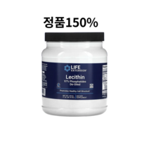 Life Extension 라이프익스텐션 대두레시틴 16 oz 454 g Lecithin, 1개