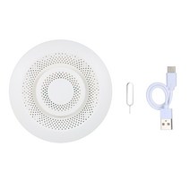 미세먼지측정기 스마트 Zigbee 공기 품질 모니터 포름 알데히드 VOC CO2 테스터 테스트를 위한 앱 알람 및 데이터 로거가있는 실내 측정기, [01] Zigbee version