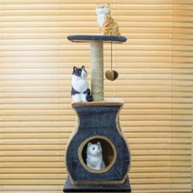 엠펫 오케스트라 캣콘도(BB-03) 고양이 캣타워 하우스, 단품