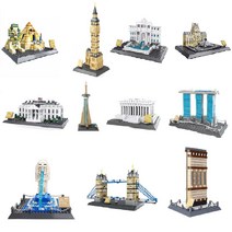 유명 관관명소 만들기 DIY 블럭 조립 레고호환, 쿠팡 권패밀리 4213루브르박물관