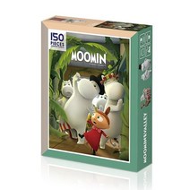 [NATURI] 무민 아이쿠놀래라 150pcs 캐릭터 직소퍼즐학습 교육 발달 교구 완구 매트 블록 블럭 작동 조작 놀이 장난감 선물 N T : 245A4B+1063, NATURE 쿠팡 본상품선택, NATURE 쿠팡 단품_150조각, NATURE 쿠팡 본상품선택