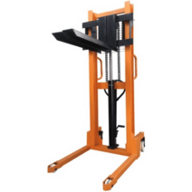 유압 리프트 스태커 지게차 파레트 상차 하차 화물, 1톤 전동 (1.6m 상승)