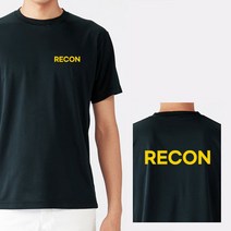 쿠닌 제작 티셔츠 옐로우 길단 주문 커스텀 반팔 쿨 RECON 라운드 유니폼 8W94A5F9