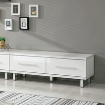 MISOGA 로이드 UV도장 1200 거실장, 색상:화이트