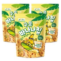 구운바나나칩450gX3봉/바나나칩 칩 영양간식, 450g, 3개