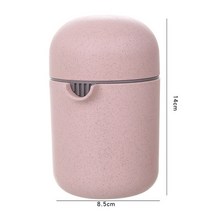 오렌지착즙기 휴대용 주스 컵 다기능 가정용 레몬 오렌지 스퀴즈 도구 기숙사 과즙, 03 분홍색