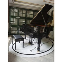 스타인웨이 피아노 카펫 타원형 방음 습기 방지 충격 흡수 핸드메이드 아크릴 트라이앵글 매트, 250 x 300, A