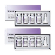 셀트리온 셀큐어 화이트 에너지 멜라 앰플 세트 (7ml 앰플 4개+꼬깔 1개), 2개