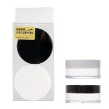 리필 크림통 2p 여행용 로션 화장품 용기 공병 샘플통 _ 22092786EA, 쿠팡 자비샵 본상품선택