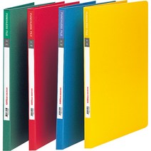 펀치리스화일 색지 좌철 노랑 OfficeDEPOT, 단품