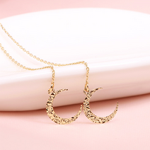 [골드팡] 18k 달의여신 롱귀걸이 (당일발송)