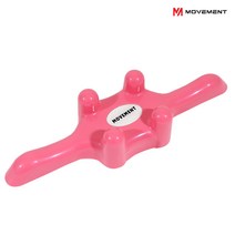 무브먼트 셀프 골반 척추 근육 지압 마사지 포인트바, 핑크, 1개